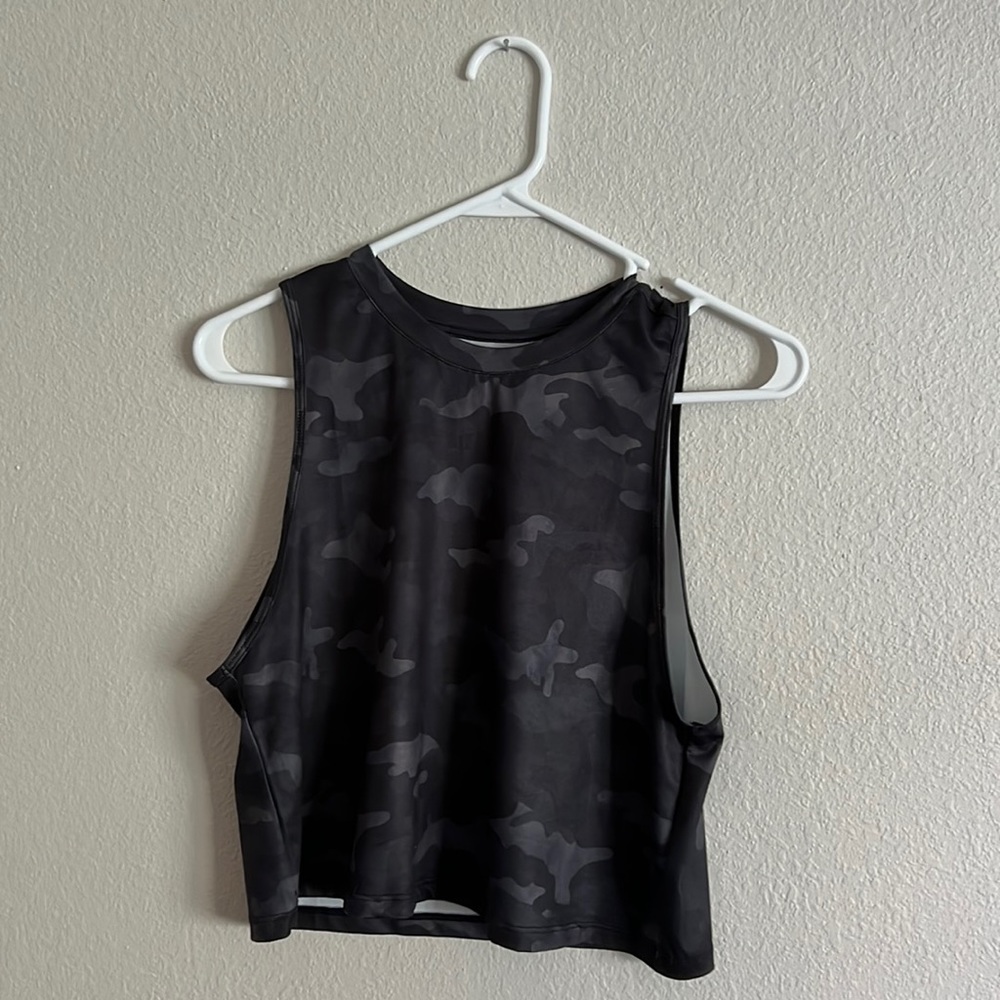 Camo Crop Tank